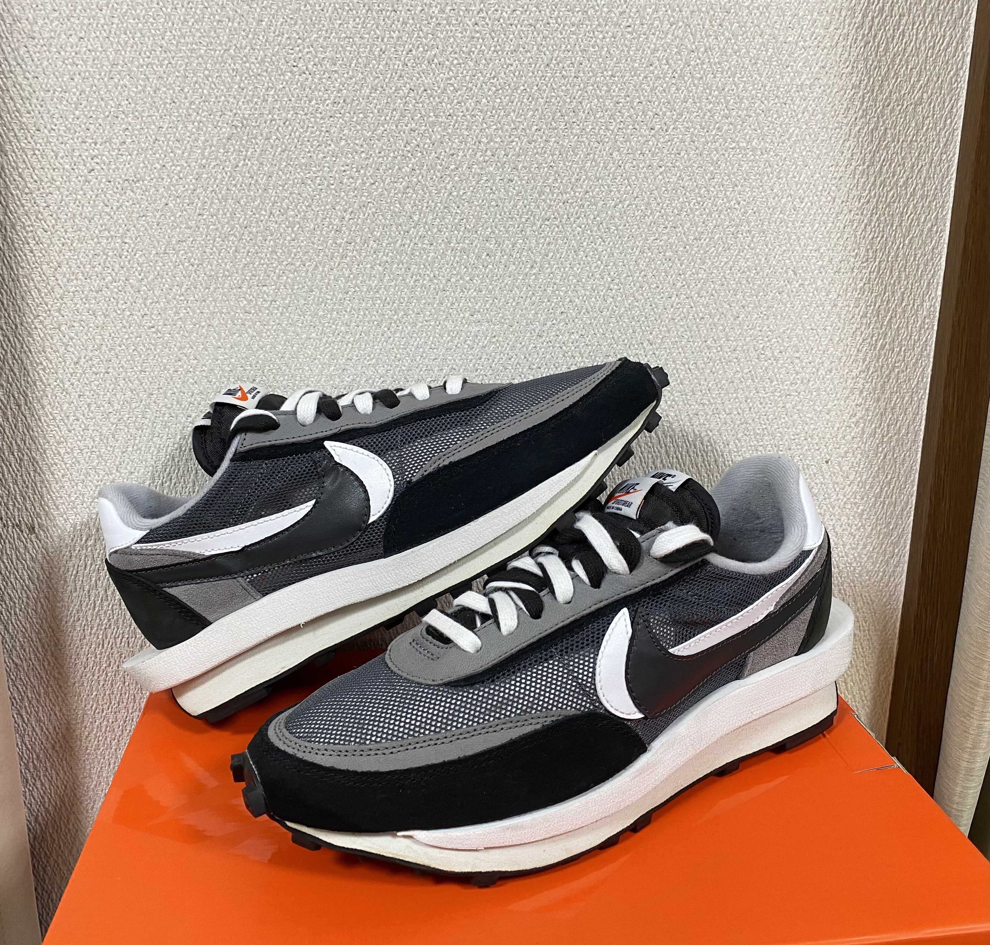 sacai × Nike LD Waffle "Black"