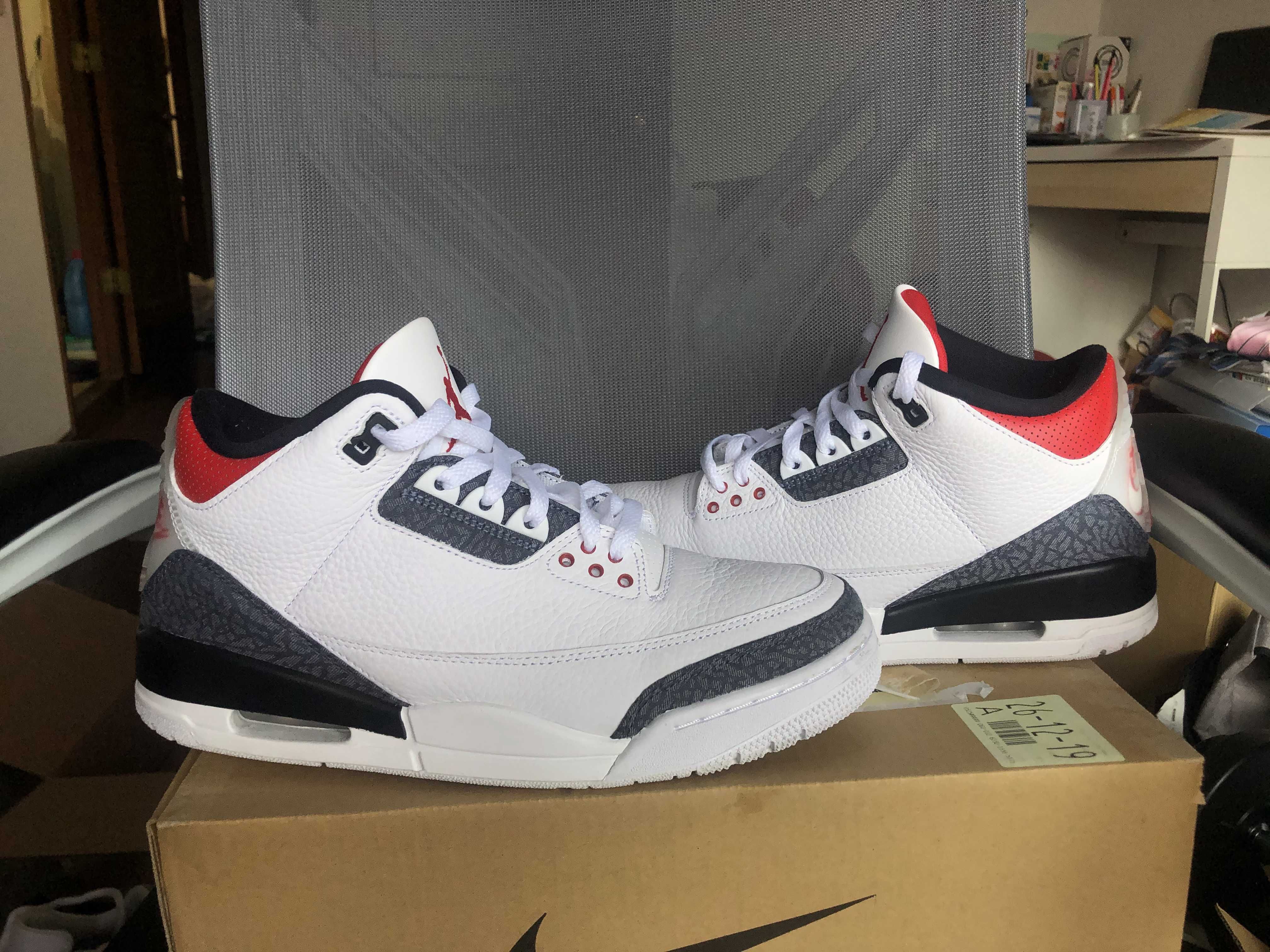 Nike Air Jordan 3 Retro SE-T CO JP "Fire Red Denim"