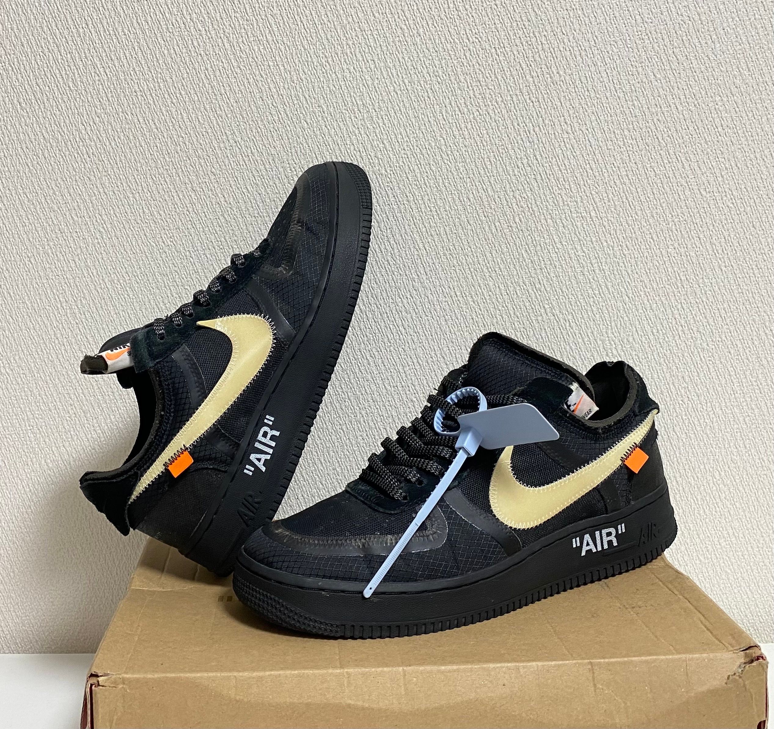 Off-White × Nike Air Force 1 Low "Black"