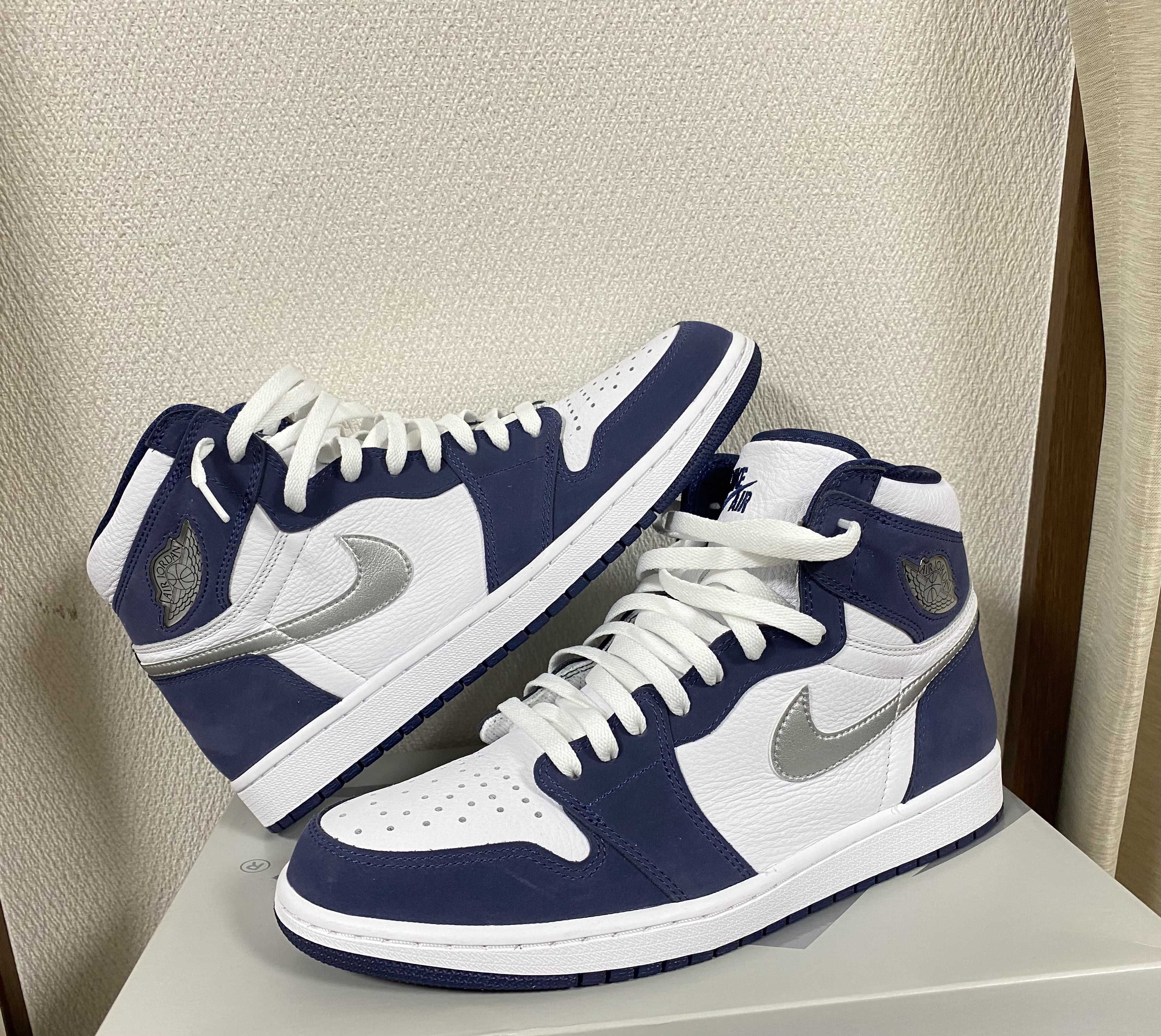 Nike Air Jordan 1 High OG CO.JP "White/Midnight Navy" (2020)(ブリーフケースなし)