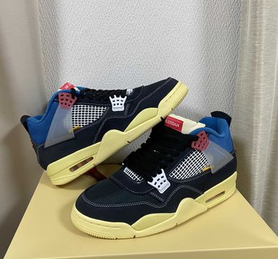 UNION × NIKE AIR JORDAN 4 "OFF NOIR"