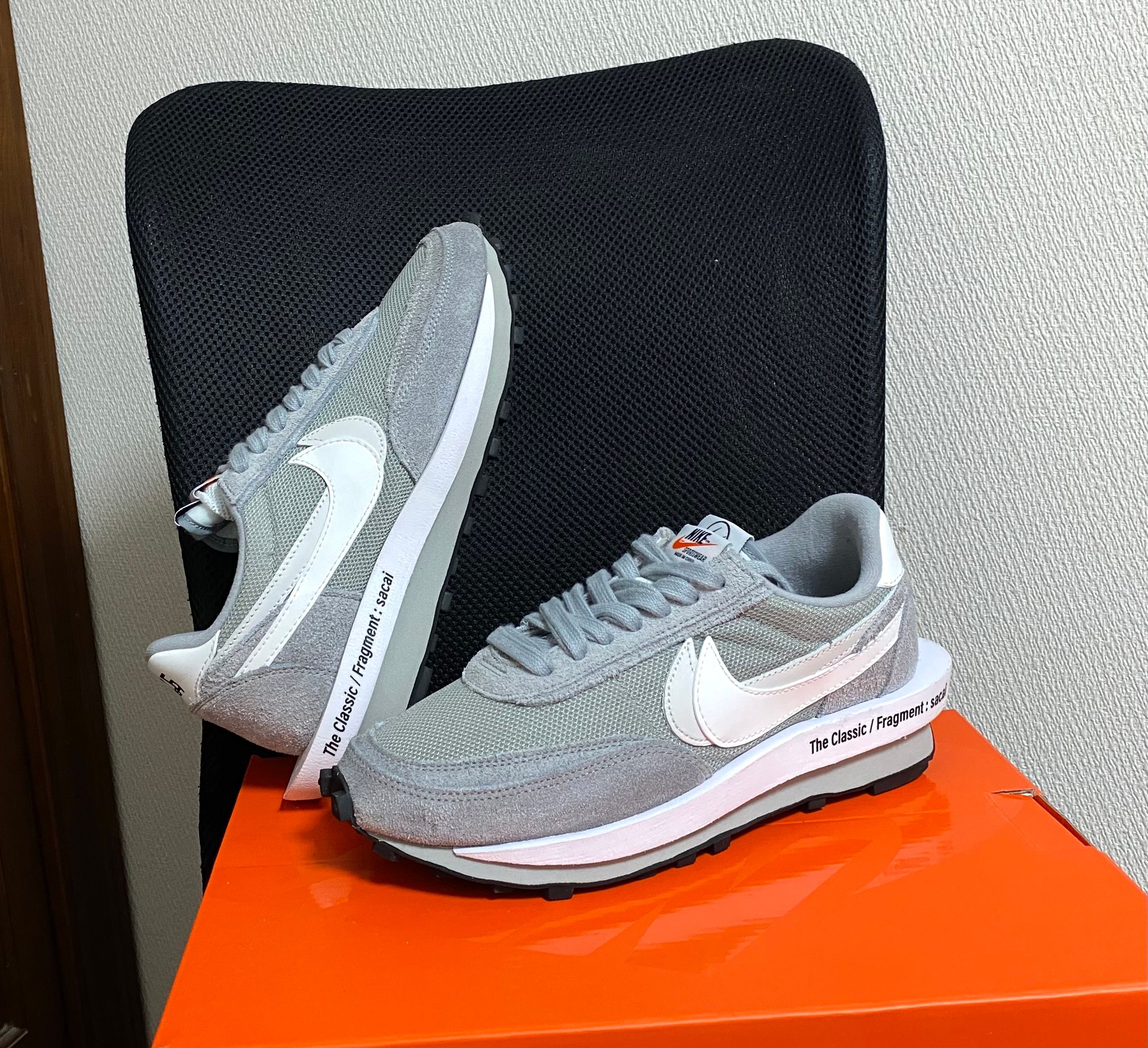 Fragment × sacai × Nike LD Waffle "Light Smoke Grey"