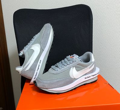 Fragment × sacai × Nike LD Waffle "Light Smoke Grey"