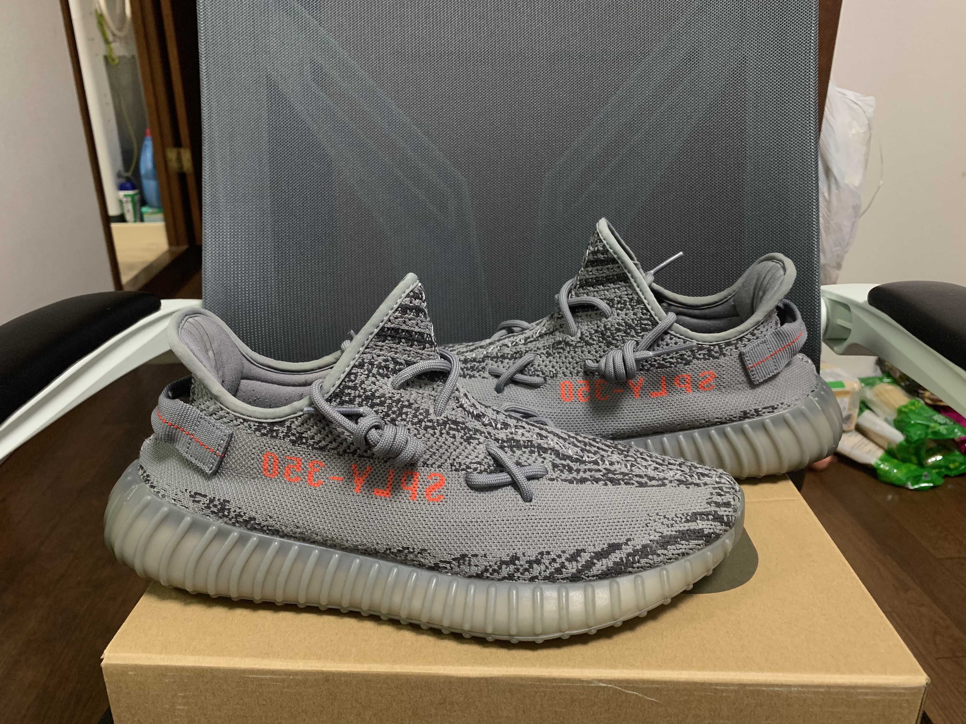 adidas Yeezy Boost 350 V2 "Grey/Bold Orange/DGH Solid Grey"