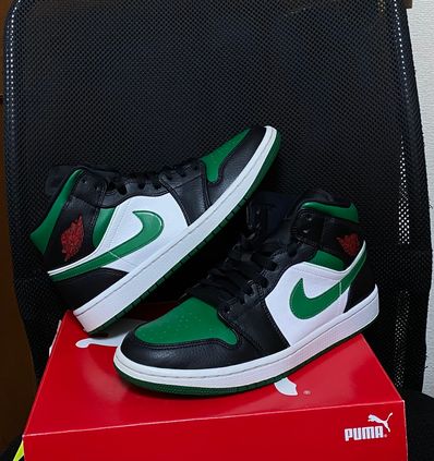 NIKE AIR JORDAN 1 MID "PINE GREEN"