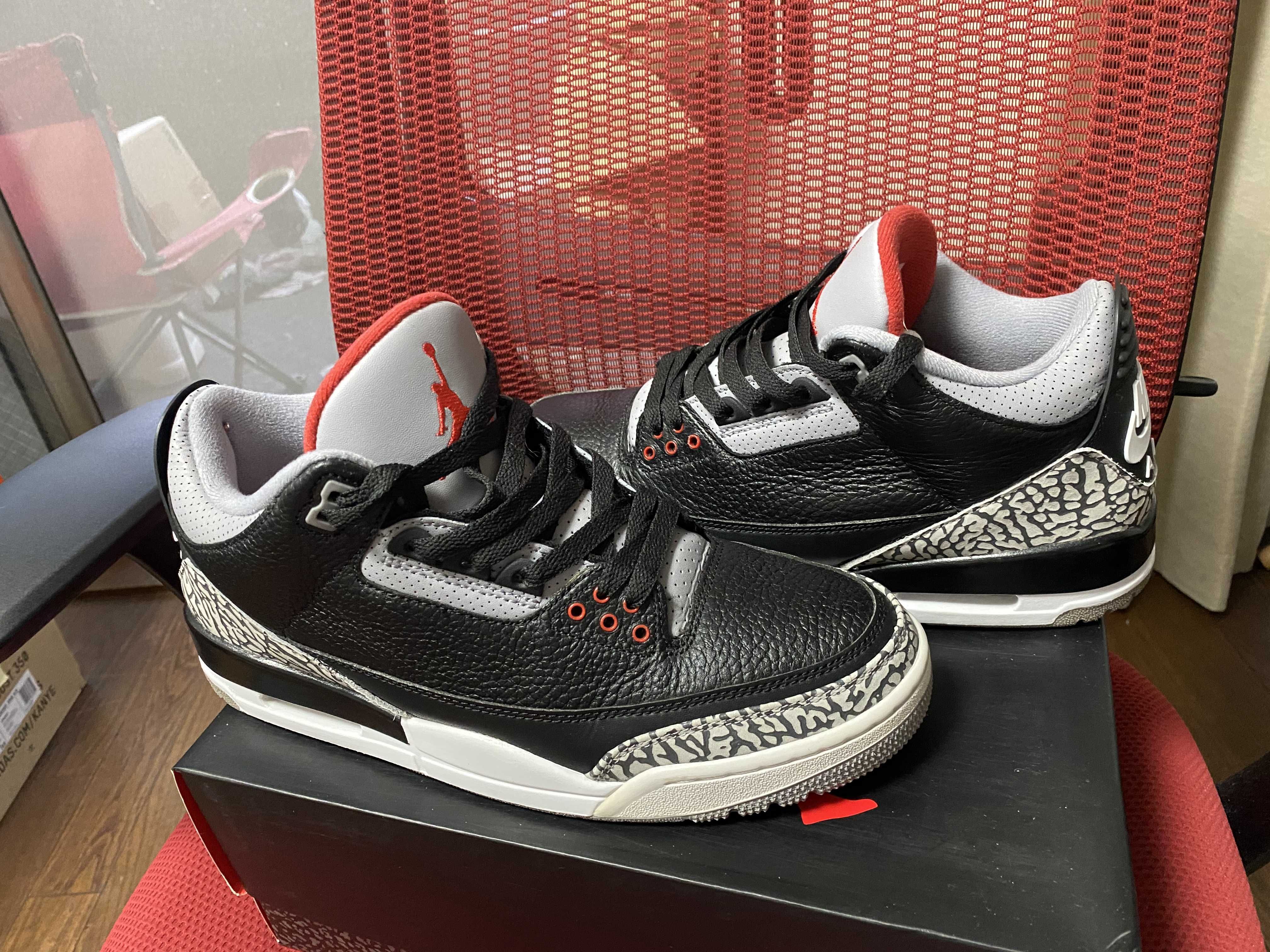 Nike Air Jordan 3 Retro OG "Black Cement" (2018)