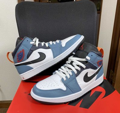 FACETASM × Nike Air Jordan 1 Mid "White/Navy"