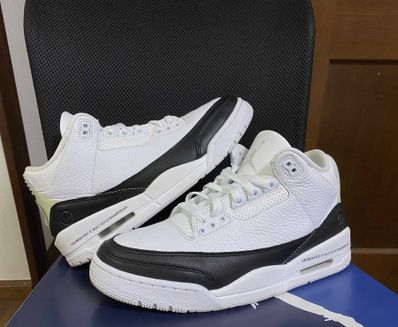 Fragment × Nike Air Jordan 3 "White/Black"