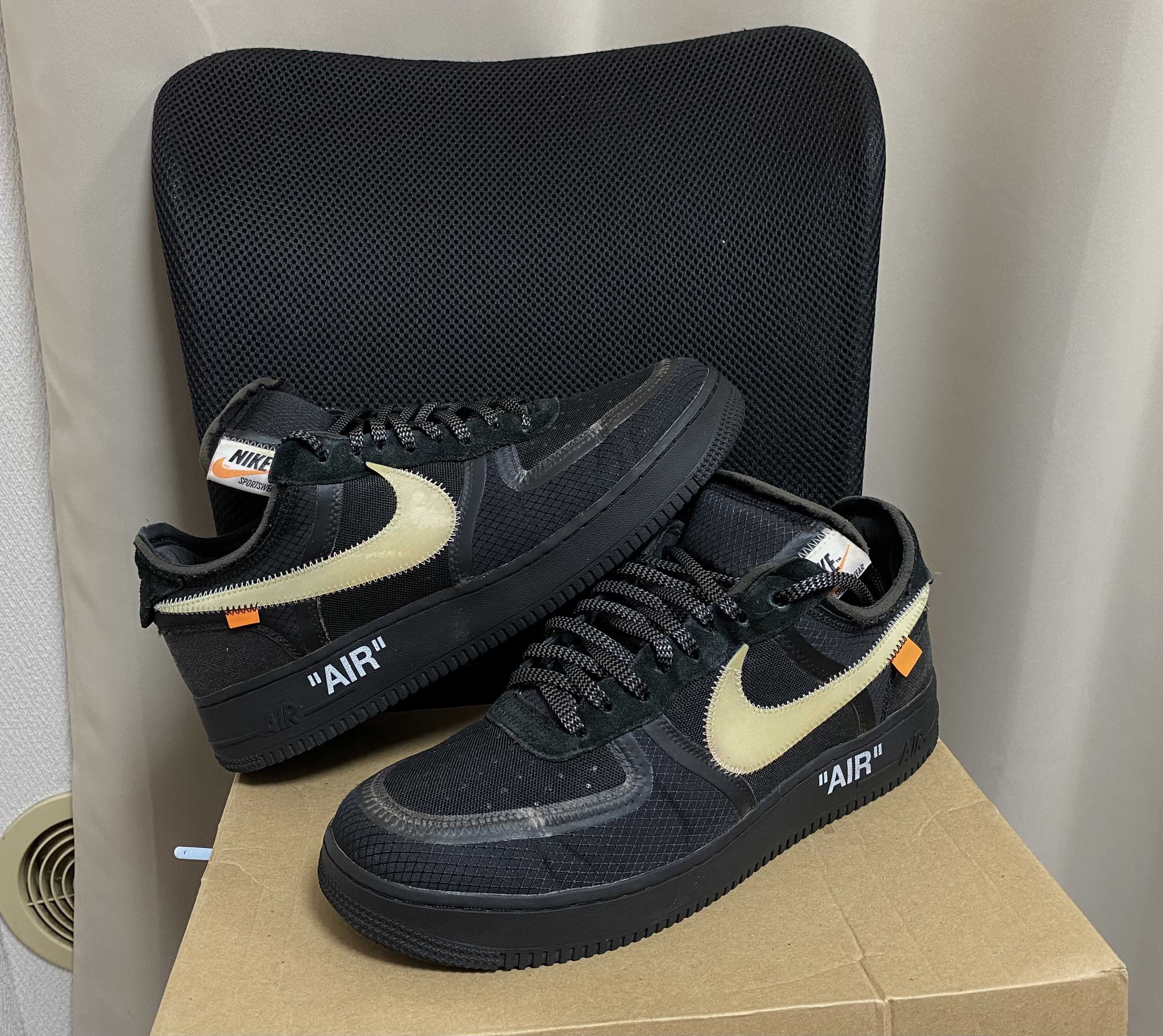 Off-White × Nike Air Force 1 Low "Black"