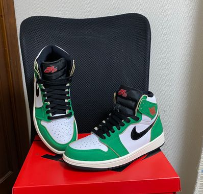 Nike Women's Air Jordan 1 High OG "Lucky Green/White-Sail-Black"