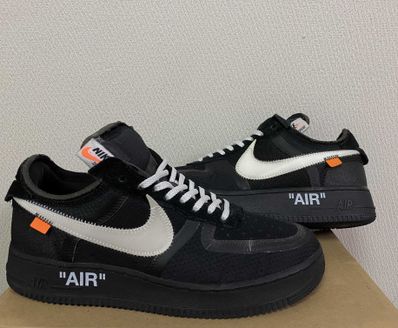 Off-White × Nike Air Force 1 Low "Black"