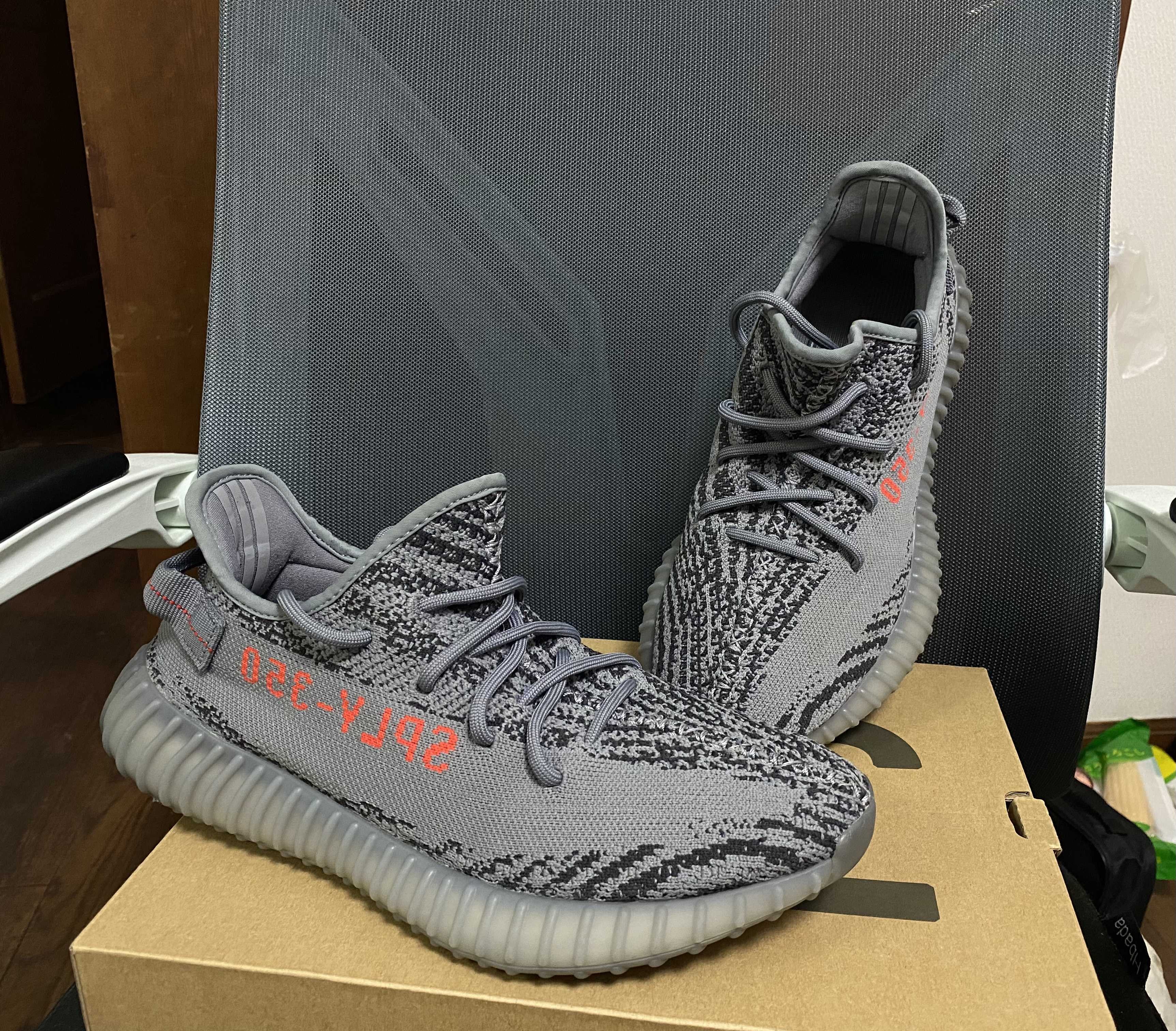 adidas Yeezy Boost 350 V2 "Grey/Bold Orange/DGH Solid Grey"