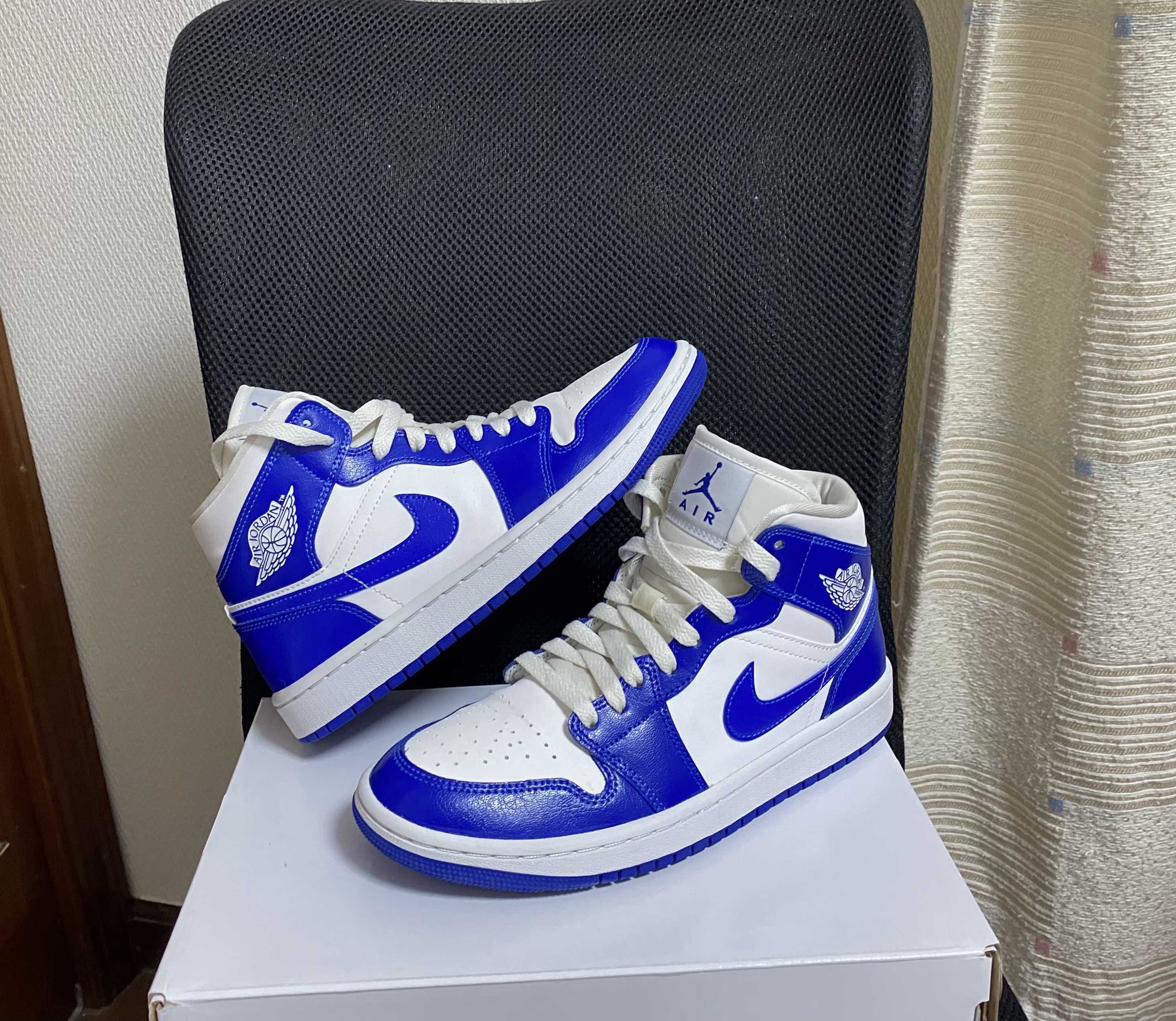 Nike Women's Air Jordan 1 Mid "Kentucky Blue"