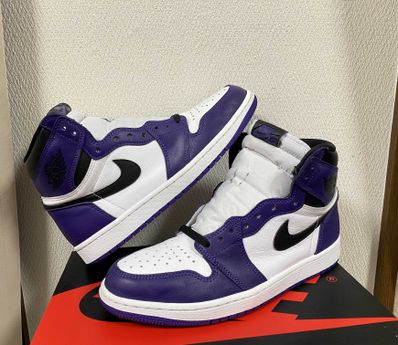 Nike Air Jordan 1 Retro High OG "Court Purple White/Black" (2020)