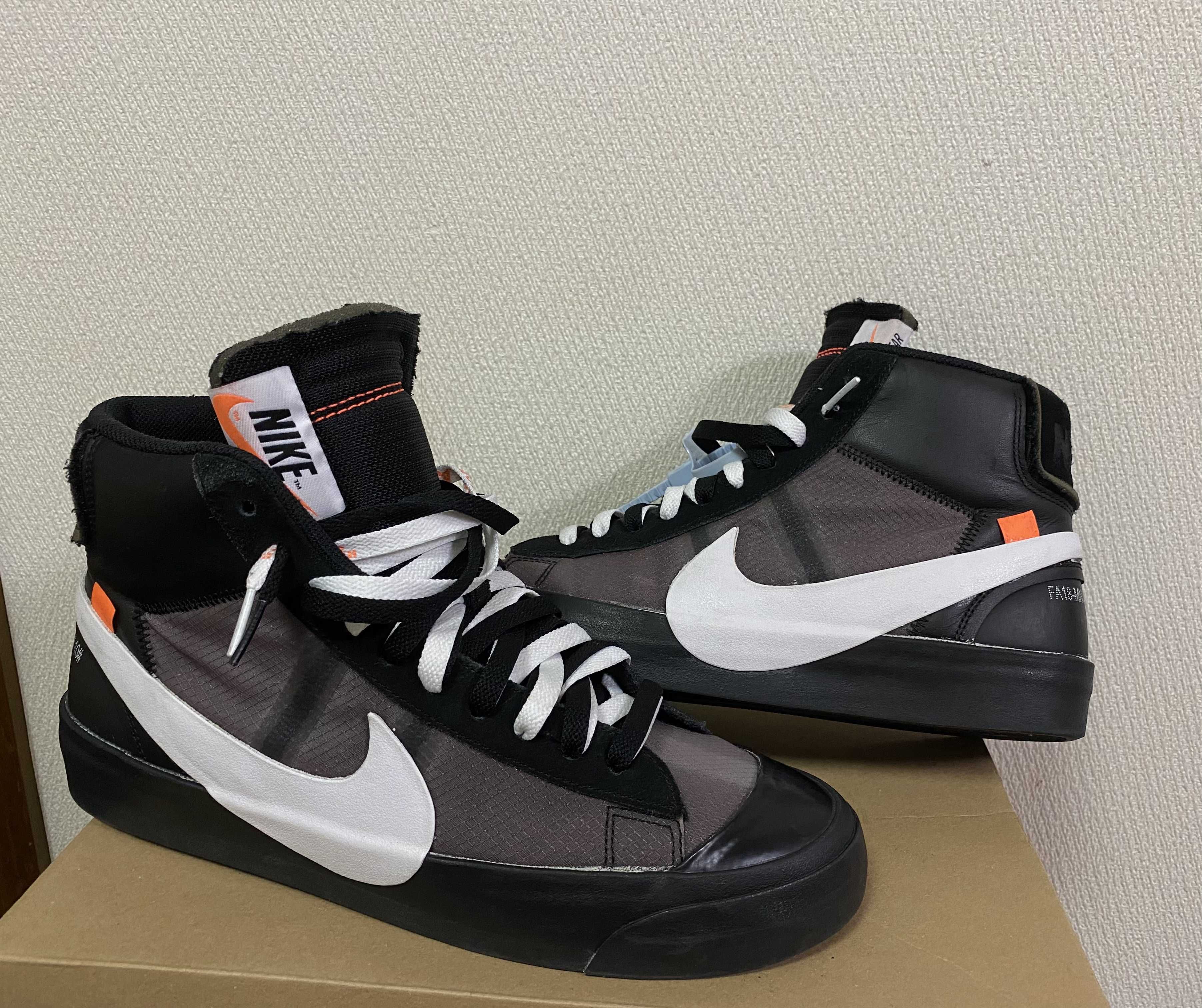 Off-White × Nike Blazer Studio Mid "Grim Reaper"