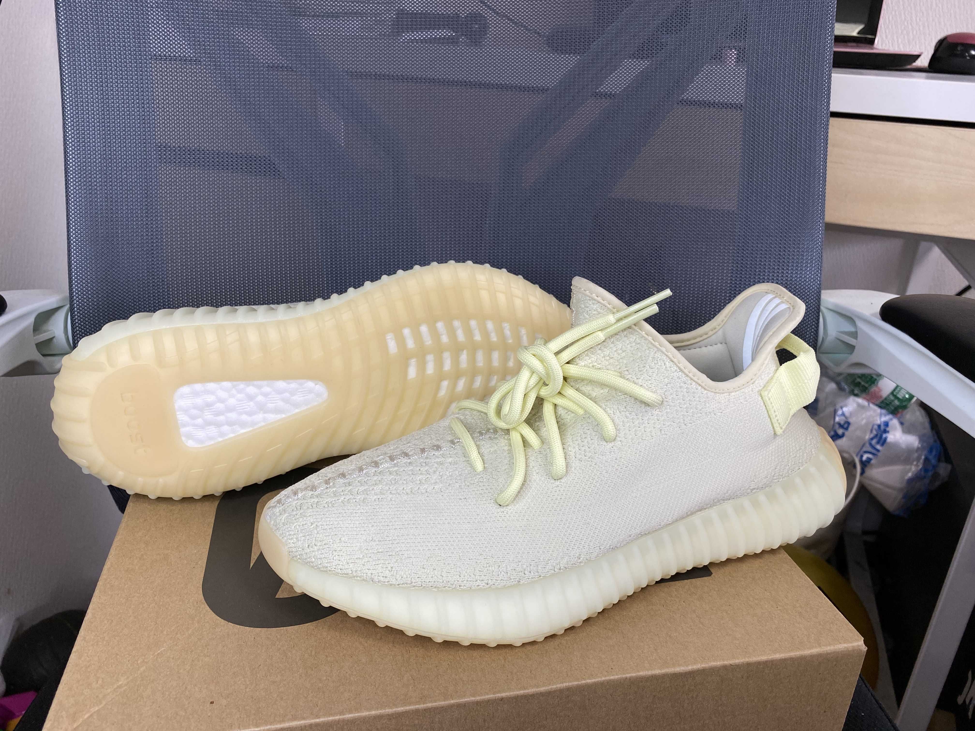 ADIDAS ORIGINALS YEEZY BOOST 350 V2 BUTTER