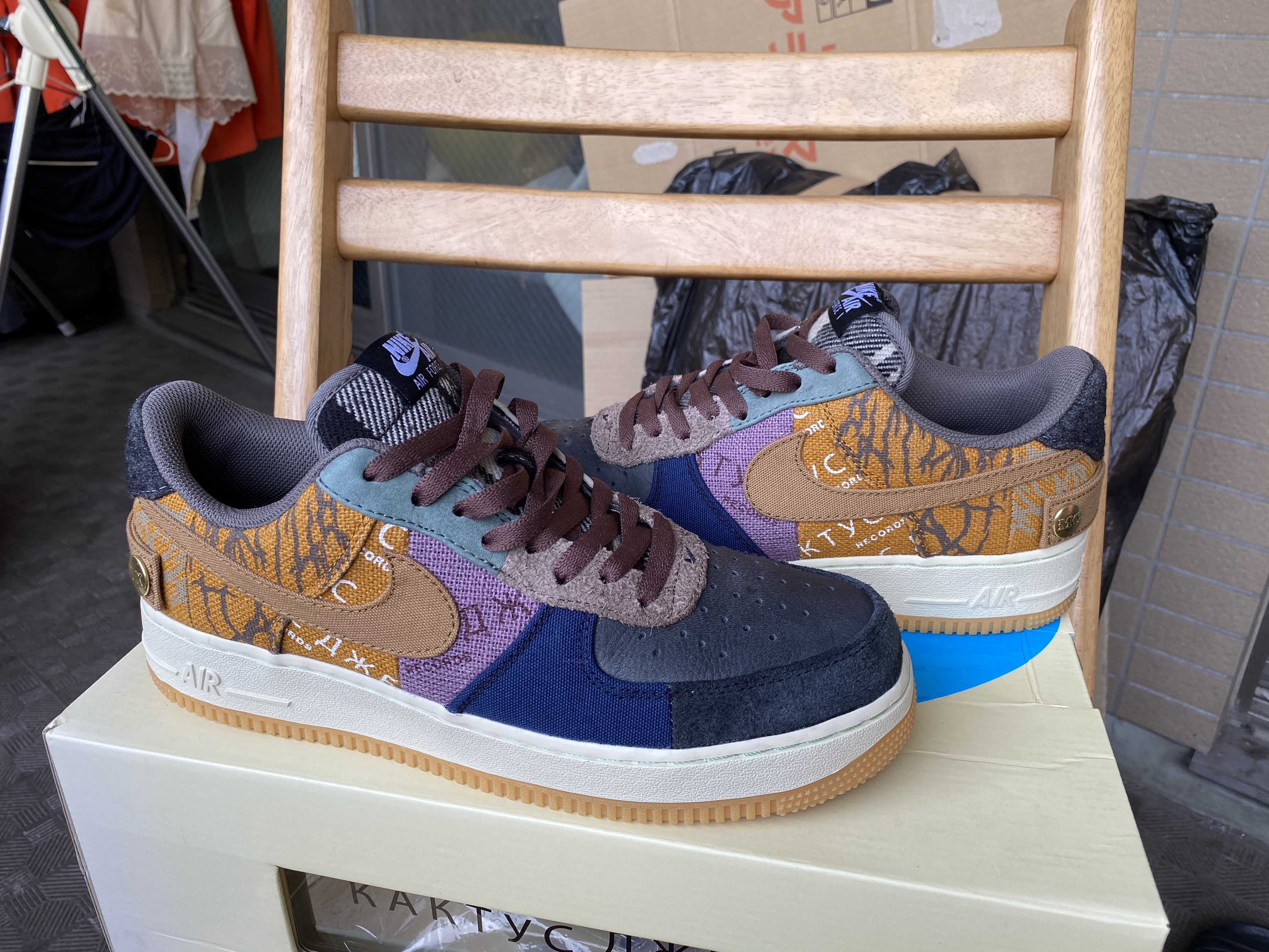Travis Scott × Nike Air Force 1 Low Cactus Jack "Multi Color"