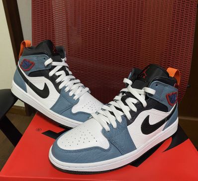 FACETASM × Nike Air Jordan 1 Mid "White/Navy"
