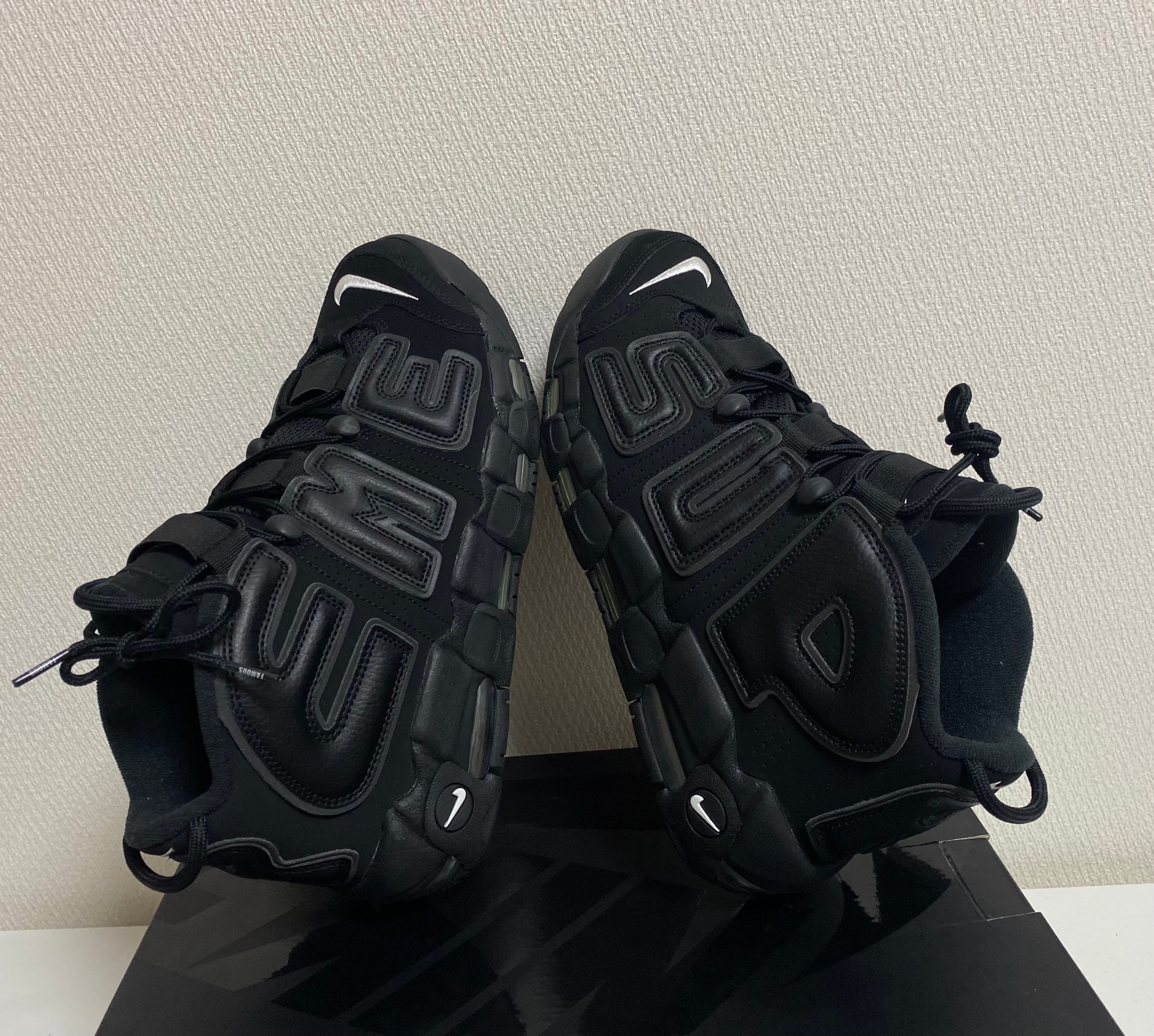 Supreme × Nike Air More Uptempo "Black"