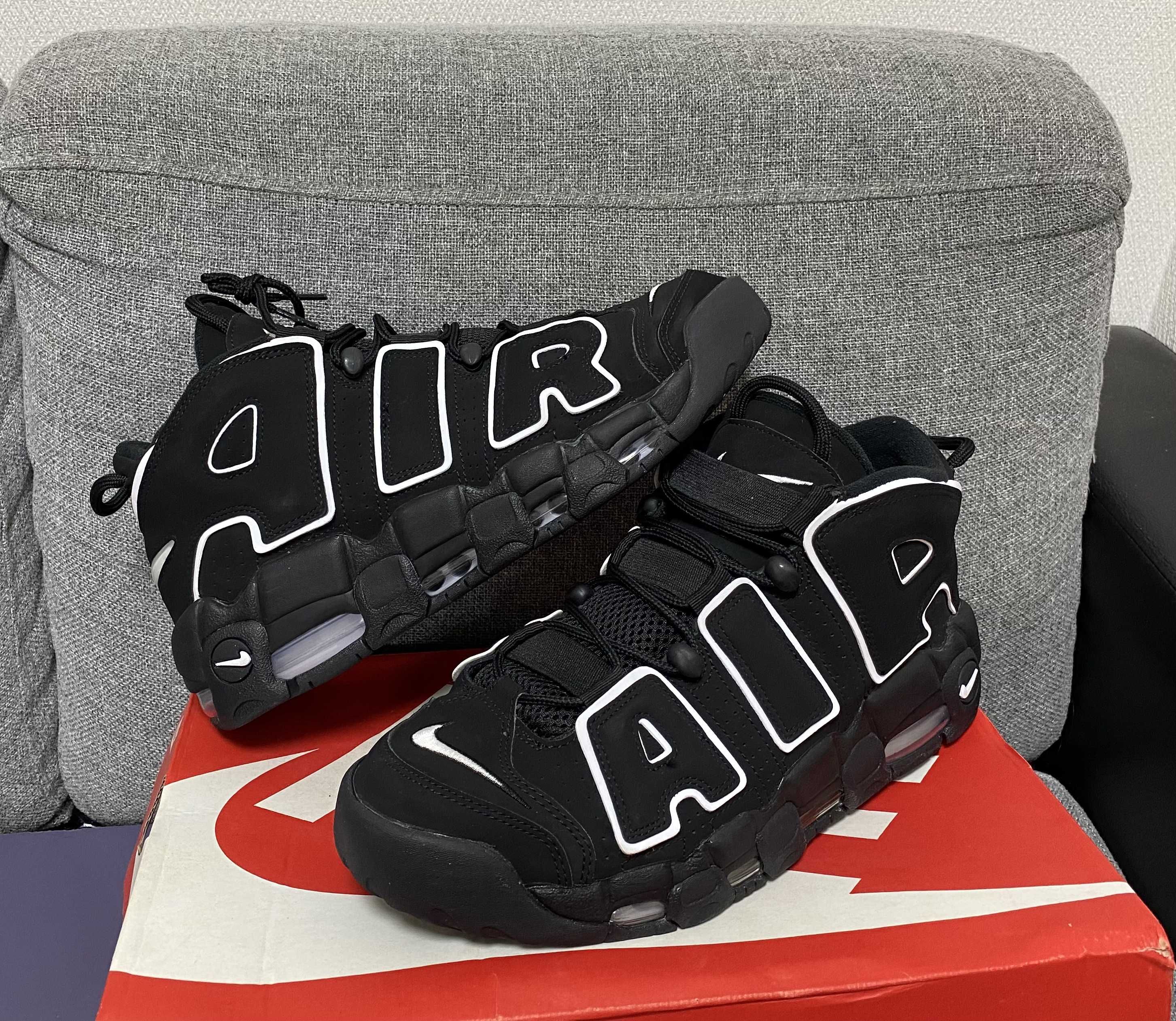 Nike Air More Uptempo "Black/White"(2020)