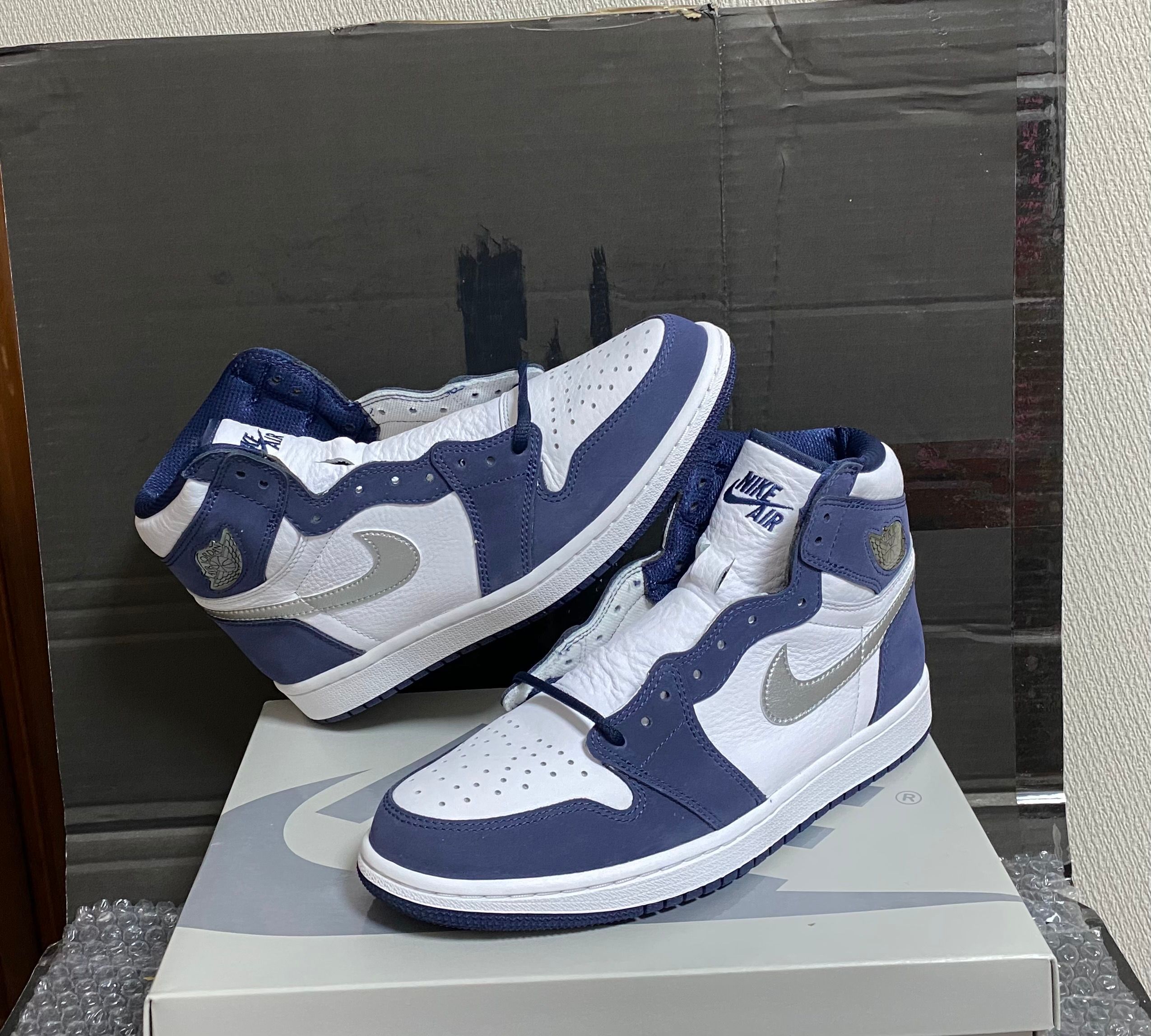 Nike Air Jordan 1 High OG CO.JP "White/Midnight Navy" (2020)(ブリーフケースなし)