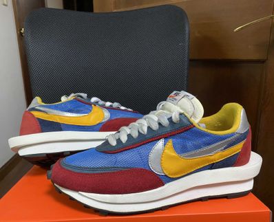 sacai × Nike LDV Waffle "Red/Blue"