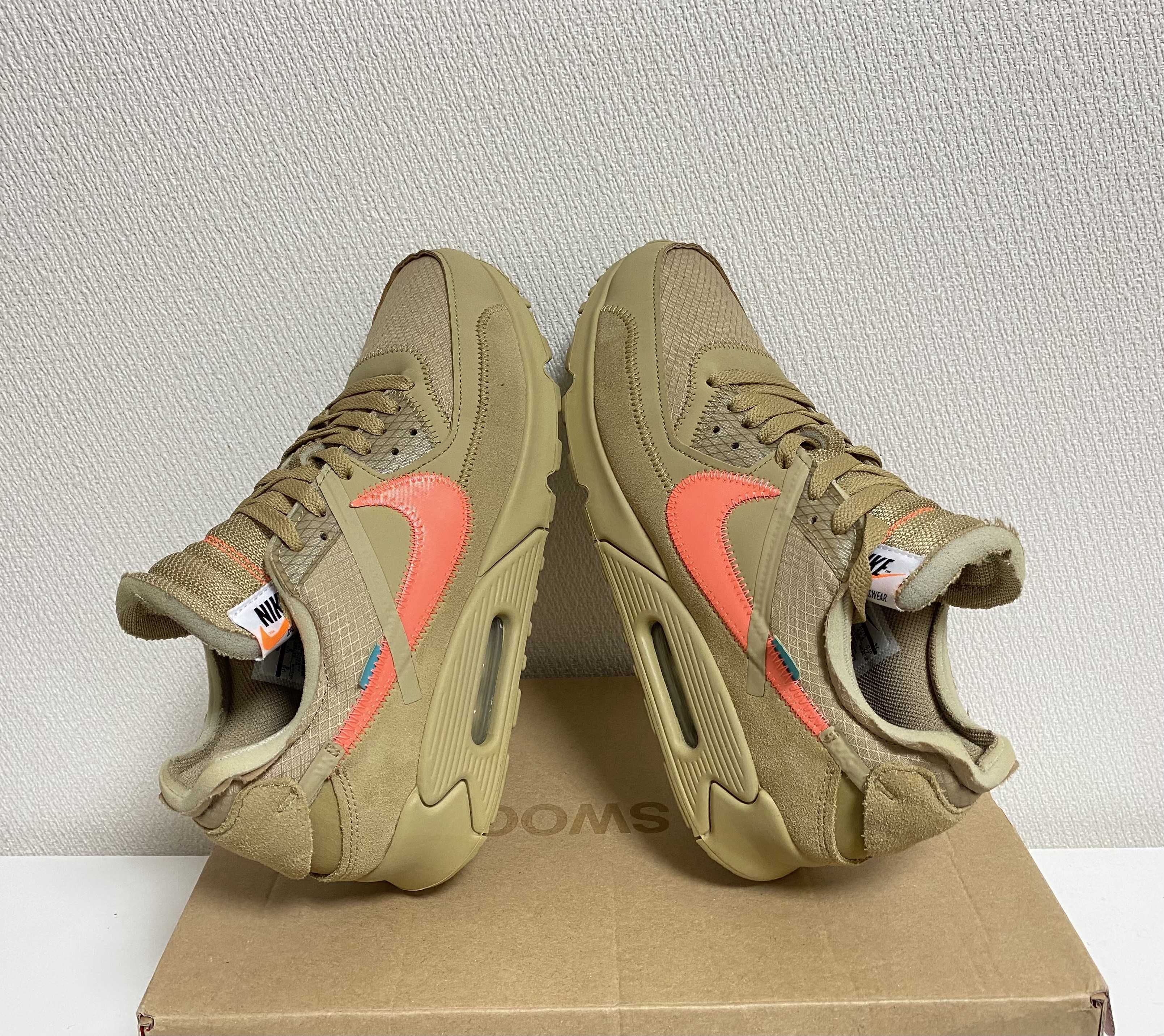 Off-White × Nike Air Max 90 "Desert Ore"