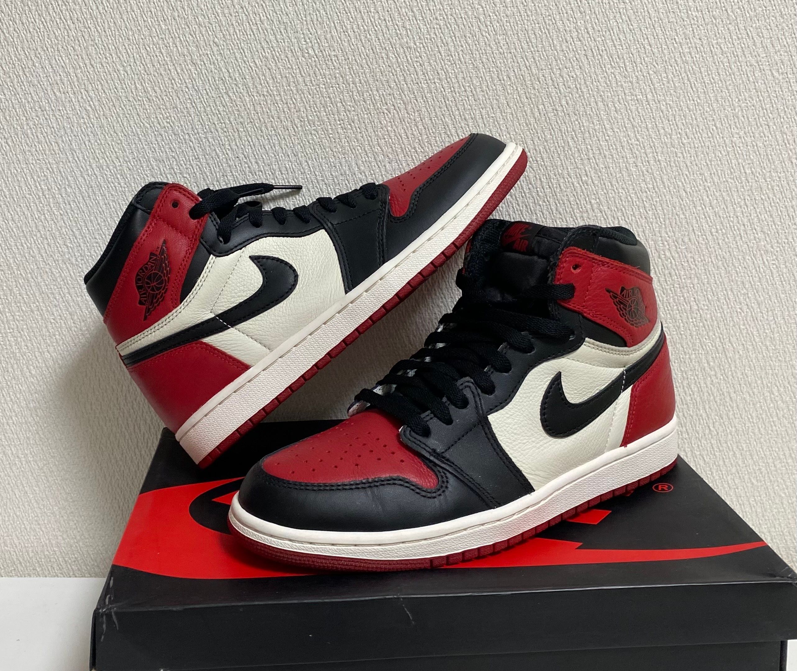 Nike Air Jordan 1 Retro High OG "Bred Toe"