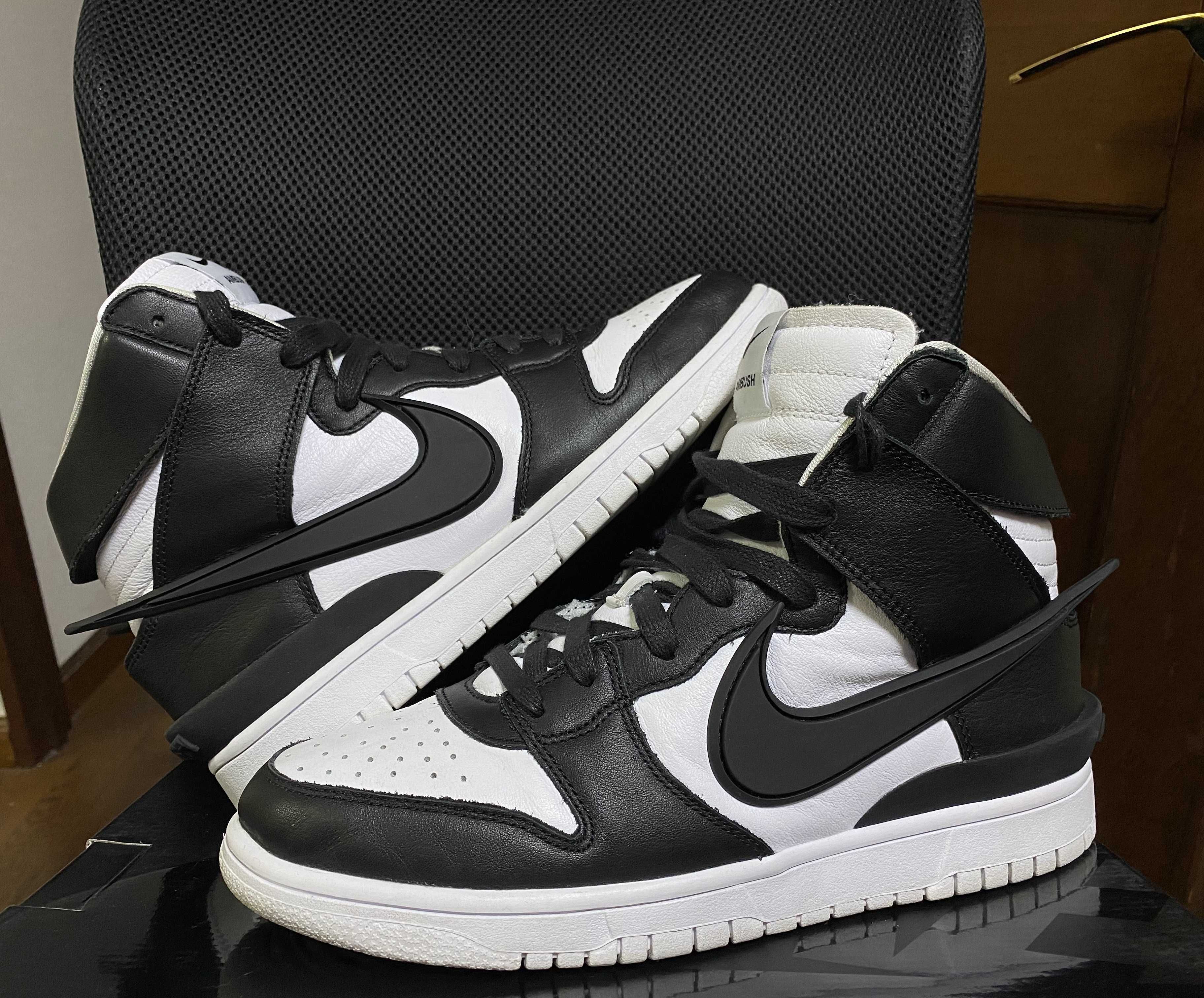 AMBUSH × Nike Dunk High "Black"