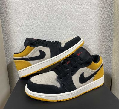 Nike Air Jordan 1 Low "Sail University Gold Black"