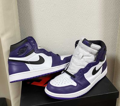 Nike Air Jordan 1 Retro High OG "Court Purple White/Black" (2020)