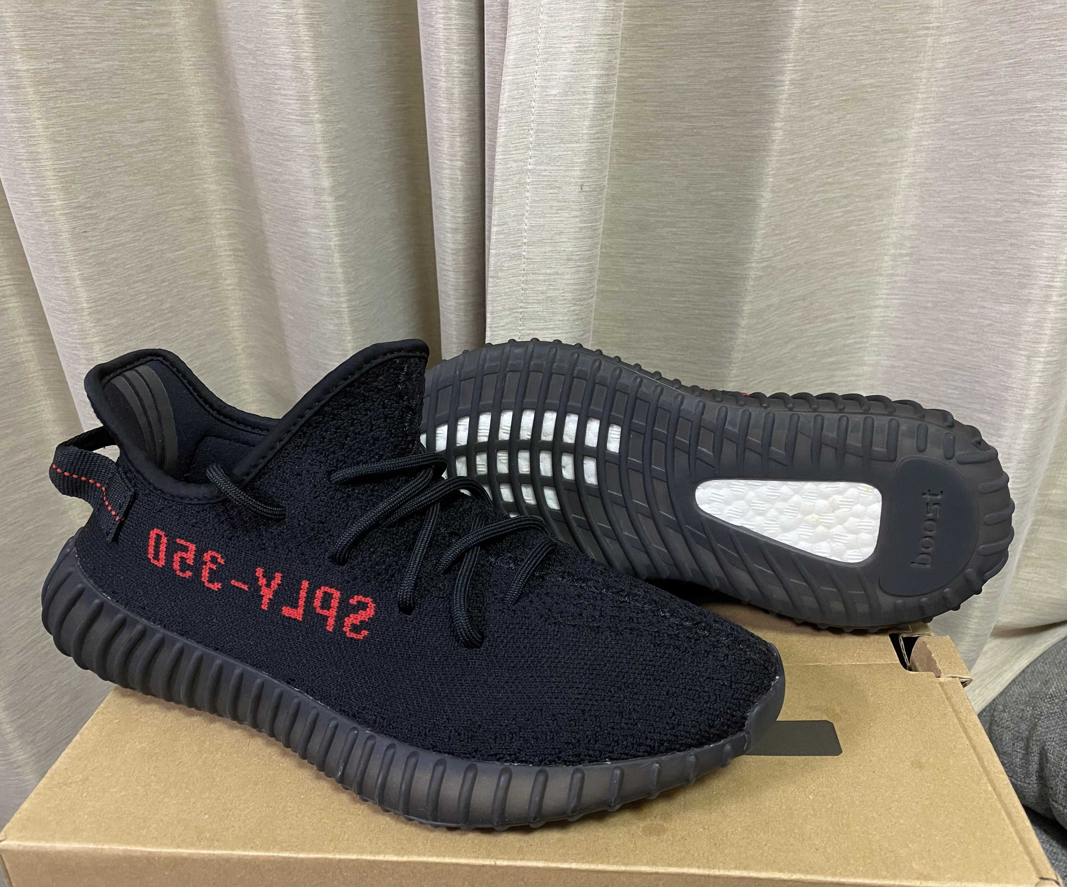 adidas YEEZY Boost 350 V2 "Core Black/Red" (2020)