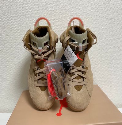 Travis Scott × Nike Air Jordan 6 "British Khaki"