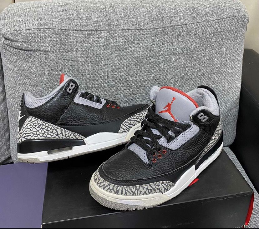 Nike Air Jordan 3 Retro OG "Black Cement" (2018)