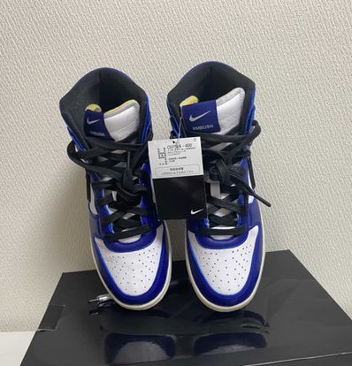 AMBUSH × NIKE DUNK HIGH "DEEP ROYAL"