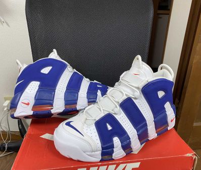 NIKE AIR MORE UPTEMPO 96 "WHITE/DEEP ROYAL BLUE"