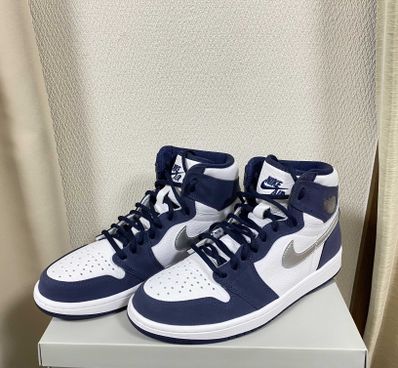 Nike Air Jordan 1 High OG CO.JP "White/Midnight Navy" (2020)(ブリーフケースなし)