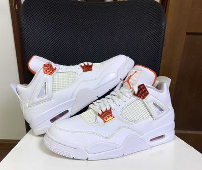 Nike Air Jordan 4 Retro "White/Team Orange"