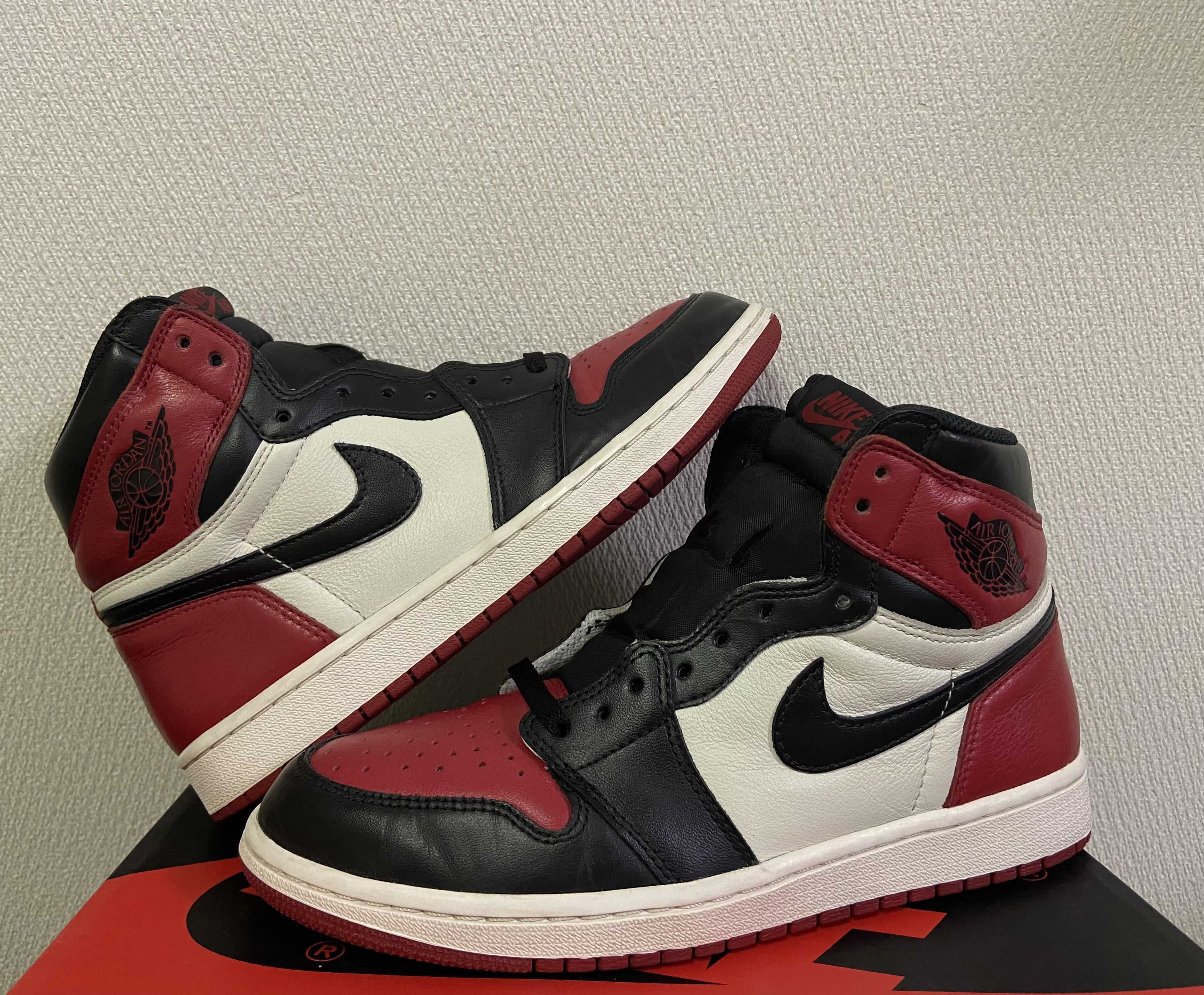 Nike Air Jordan 1 Retro High OG "Bred Toe"