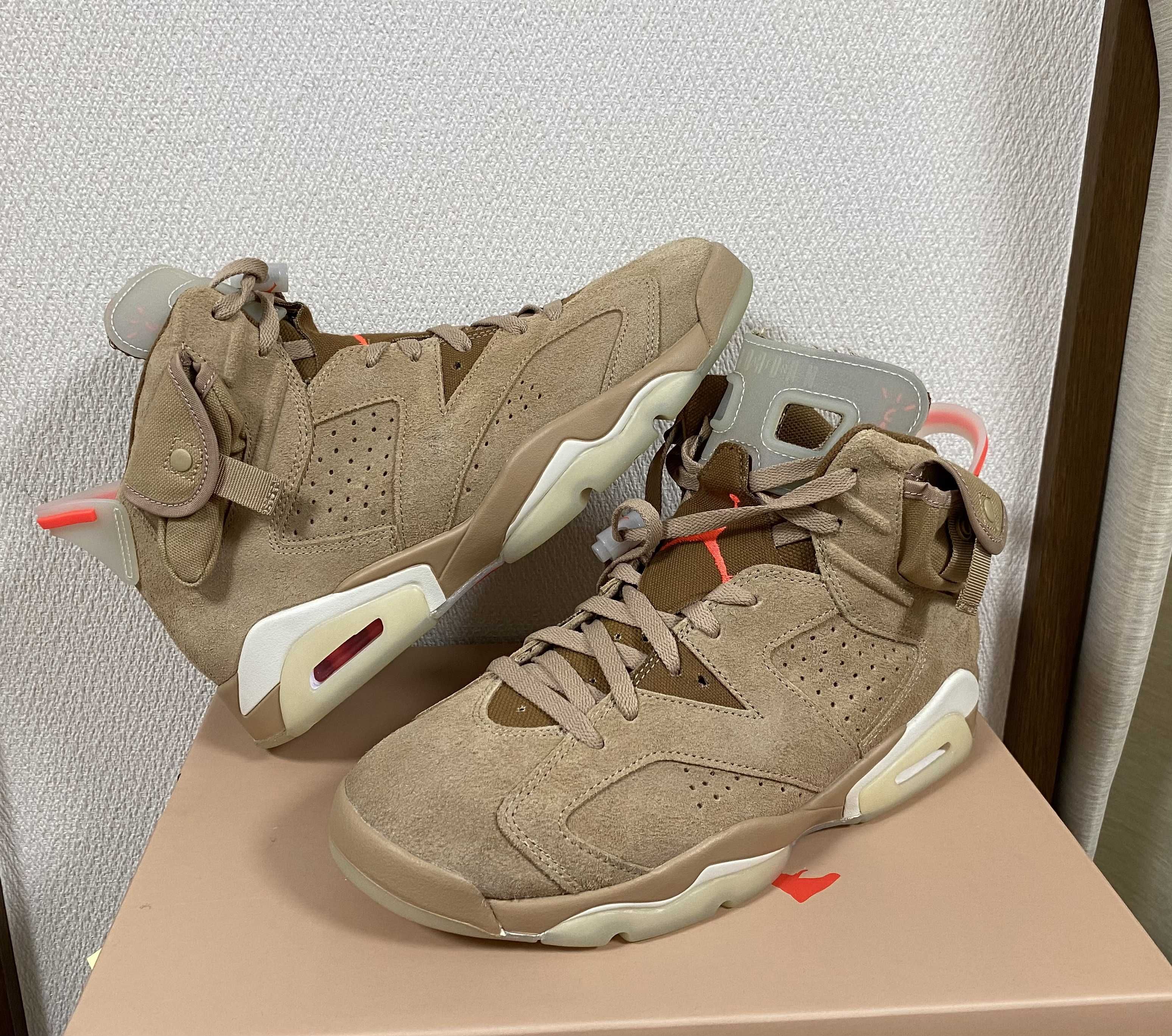 Travis Scott × Nike Air Jordan 6 "British Khaki"