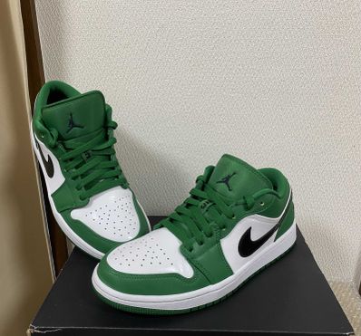 Nike Air Jordan 1 Low "Pine Green/White"