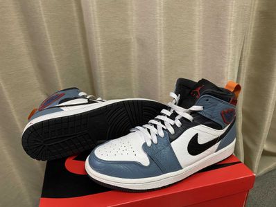 FACETASM × Nike Air Jordan 1 Mid "White/Navy"