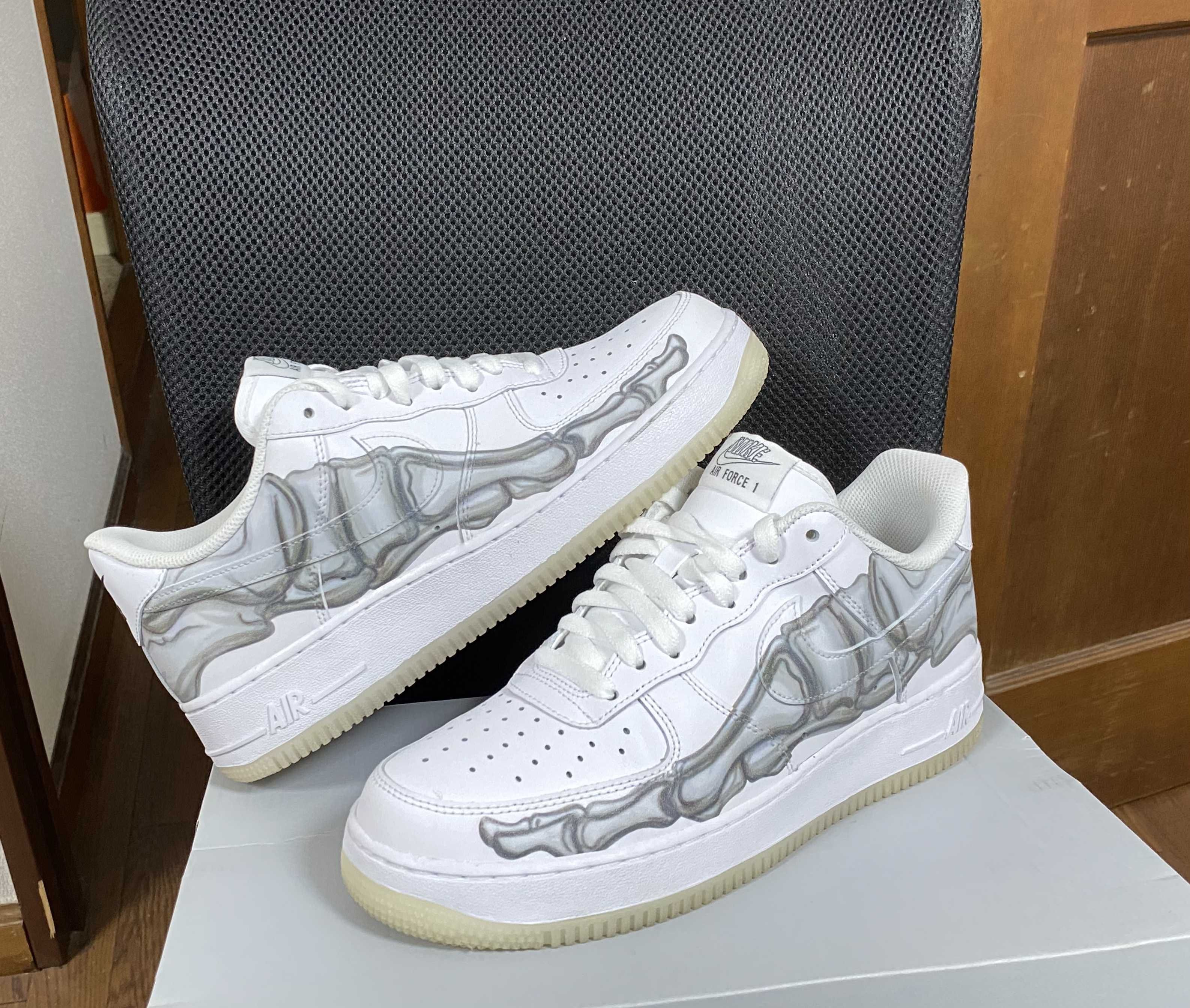 Nike Air Force 1 Low "White Skeleton"