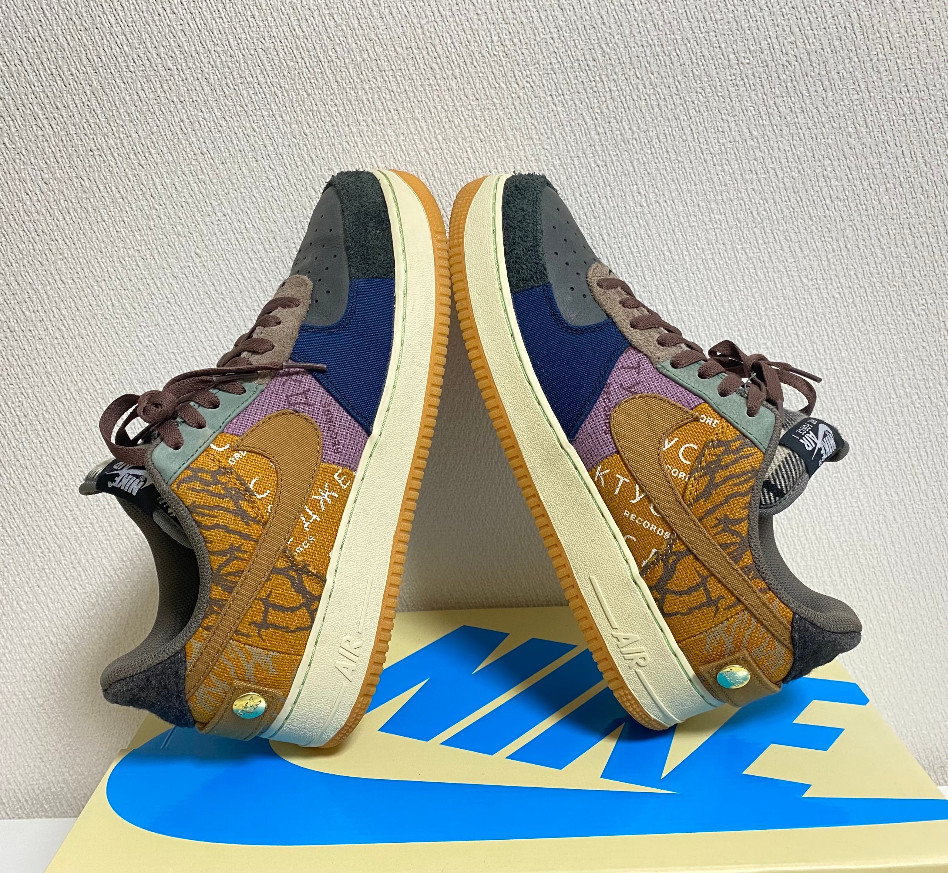 Travis Scott × Nike Air Force 1 Low Cactus Jack "Multi Color"