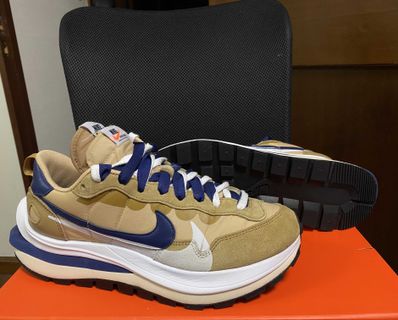 Sacai × Nike Vapor Waffle "Sesame And Blue Void"