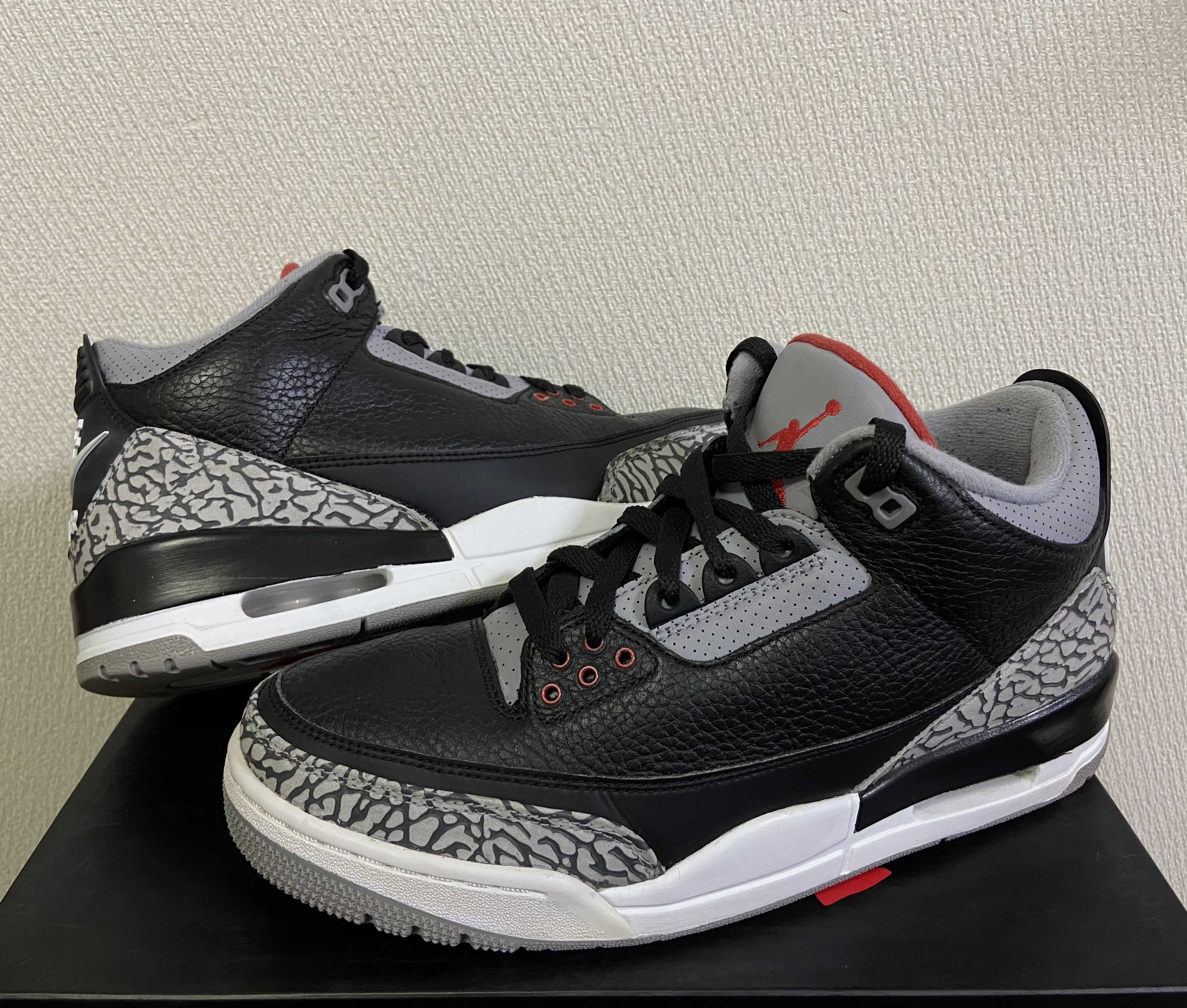 Nike Air Jordan 3 Retro OG "Black Cement" (2018)