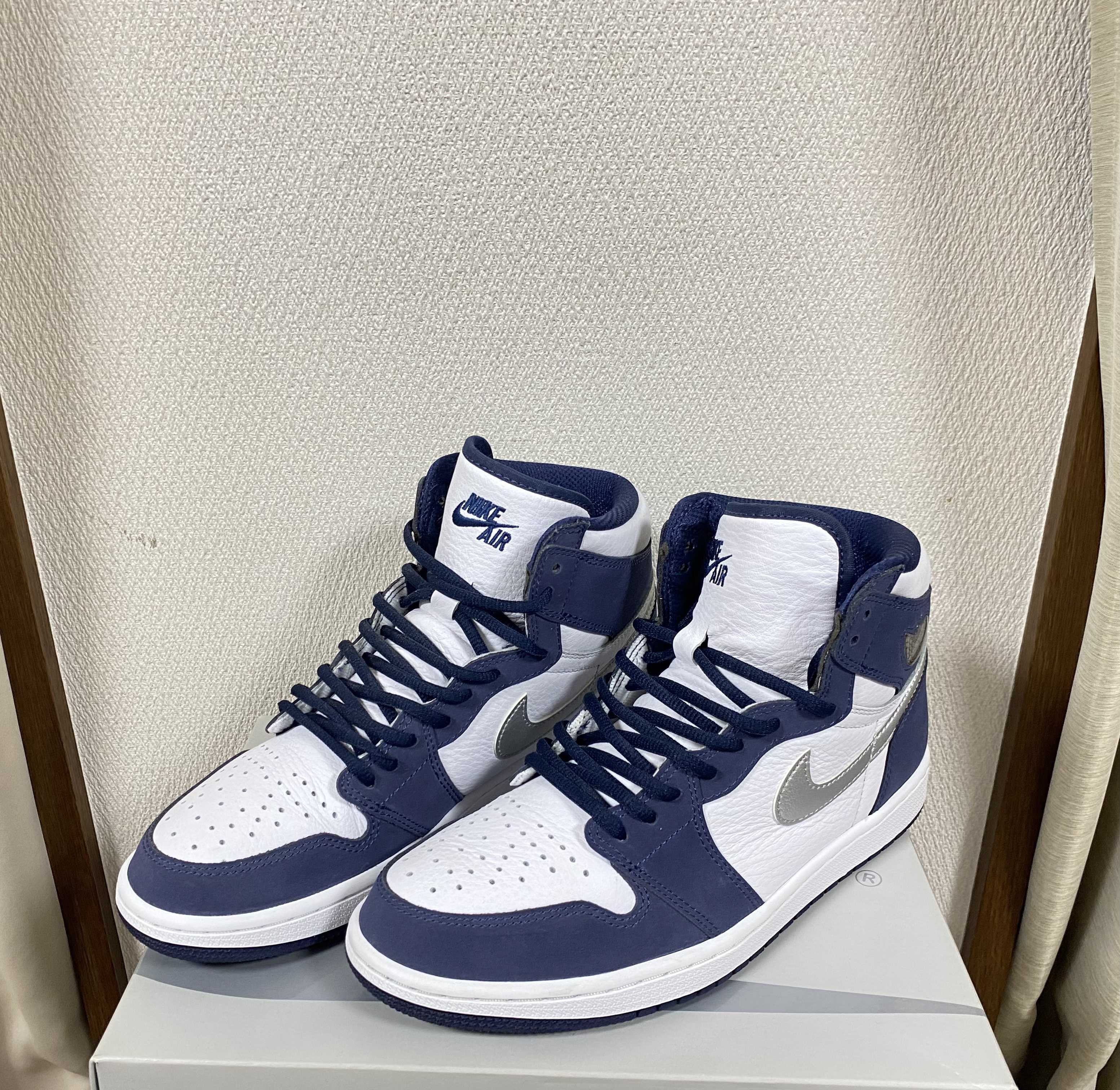 Nike Air Jordan 1 High OG CO.JP "White/Midnight Navy" (2020)(ブリーフケースなし)