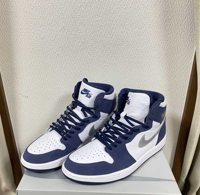 Nike Air Jordan 1 High OG CO.JP "White/Midnight Navy" (2020)(ブリーフケースなし)