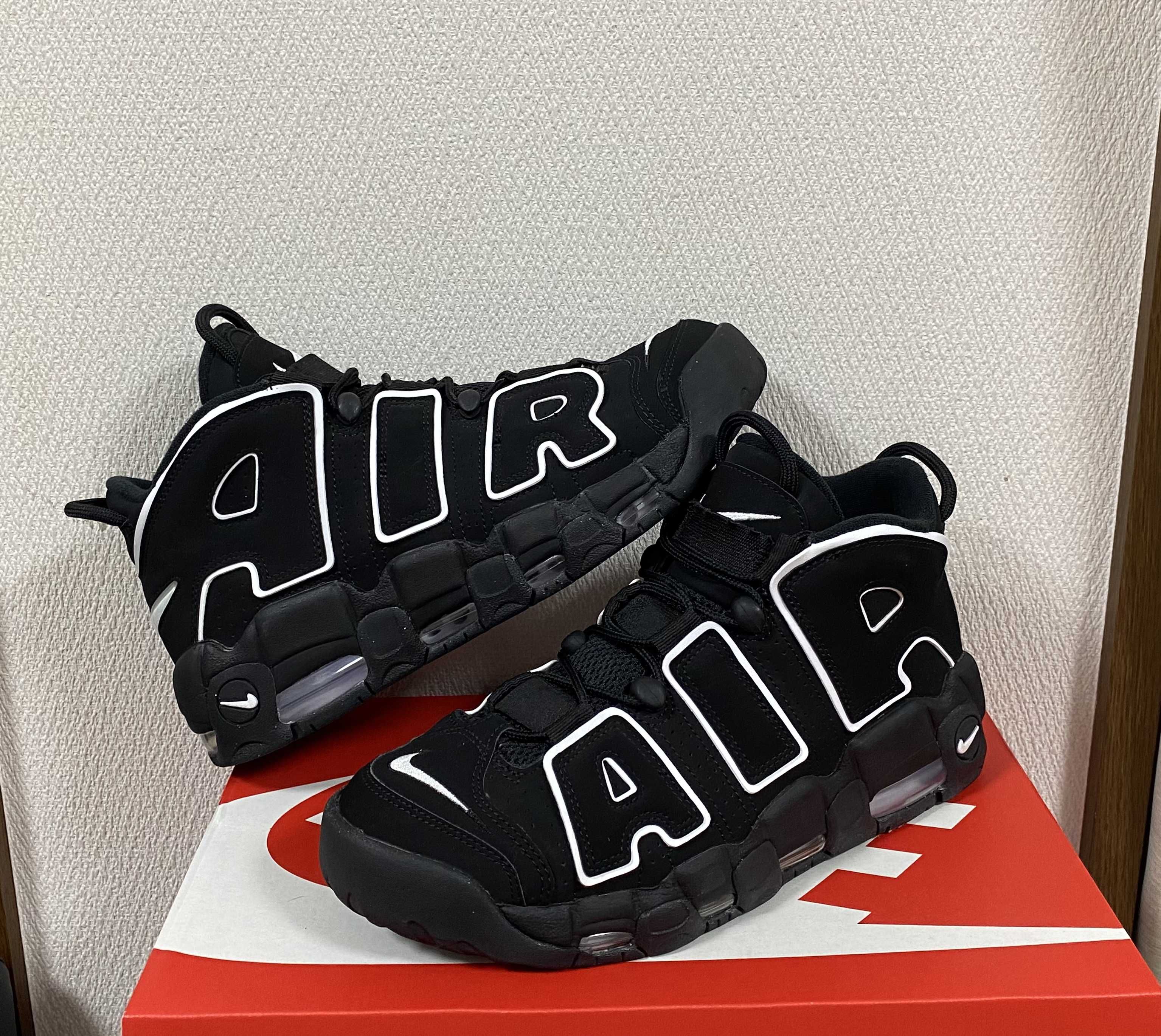 Nike Air More Uptempo "Black/White"(2020)