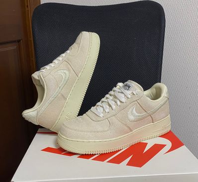 Stussy × Nike Air Force 1 Low "Fossil Stone"